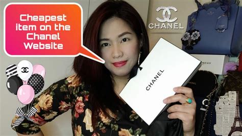 chanel cheapest items|cheapest thing on chanel website.